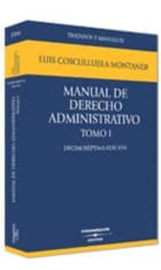 Manual De Derecho Administrativo T I Ed Luis Cosculluela