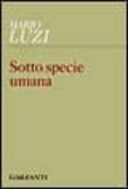 SOTTO SPECIE UMANA