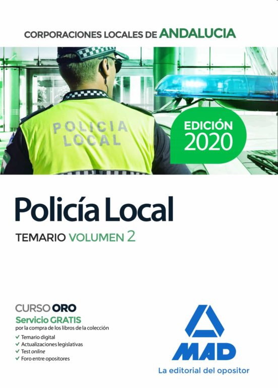 POLICÍA LOCAL DE ANDALUCÍA TEMARIO VOLUMEN 2 VV AA Casa del Libro