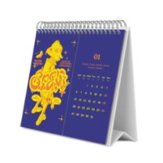 calendario de escritorio 2025 harry potter-8435747805830