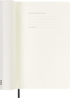 agenda 2024-2025 18 meses diaria large negra tapa blanda-8056999270544