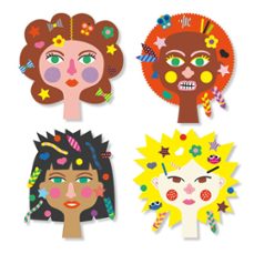 djeco crear con pegatinas peluquería-3070900090453