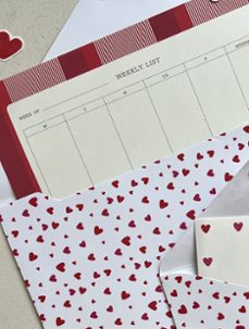 arte papel sobre americano corazones-8436615384655