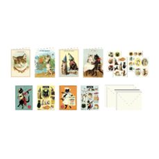 set de papelería cavallini cats-9781639474455