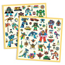 djeco pegatinas robots-3070900092761