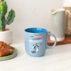 mr. wonderful taza mapache - ¿qué mapachao contigo? áme encantas!-8445641021564