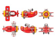 maqueta de construccion snoopy aventuras en avion-6973817322679