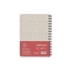 libreta a5 mafalda mr. wonderful-8445641065285