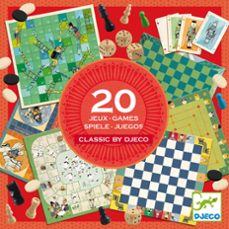 djeco juegos clasicos: 20 juegos-3070900052192