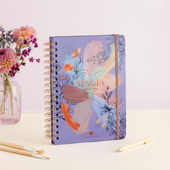 TANTANFAN AGENDA ANUAL SEMANAL 2026 LA VECINA RUBIA