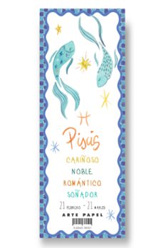 artepapel marcapáginas piscis star-8436615380121