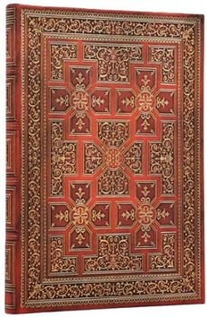 cuaderno guerra de las dos rosas midi lisa tapa dura paperblanks-9780349715131