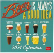 calendario 2024 pared mes vista beer legami-8052694000141