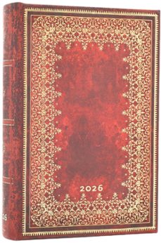 agenda de 12 meses paperblanks hoja de oro mini día página-9780349712451