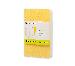 MOLESKINE VOLANT JOURNAL PLAIN EXTRA SMALL SUNFLOWER YELLOW/BRASS YELLOW MOLESKINE VOLANT JOURNAL PLAIN EXTRA SMALL SUNFLOWER YELLOW/BRASS YELLOW