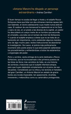 polvo y sombra (serie rocco schiavone 6)-antonio manzini-9788416237401