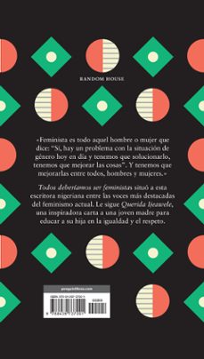 todos deberiamos ser feministas / querida ijeawele. como educar en el feminismo-chimamanda ngozi adichie-9788439737001