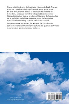 el miedo a la libertad (edicion conmemorativa del 70 aniversario de la publicacion original)-erich fromm-9788449322501