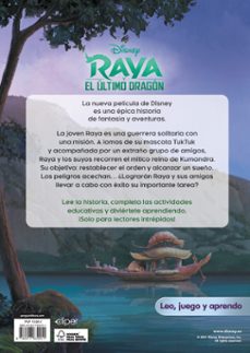 raya y el último dragón (leo, juego y aprendo con disney)-9788417630911