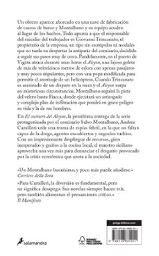 el cocinero del alcyon (comisario montalbano 32)-andrea camilleri-9788418681011