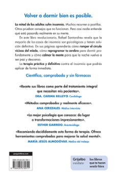 dormir cuando no puedes dormir-rafael santandreu-9788425375811