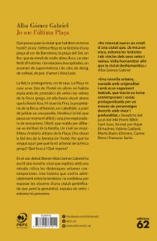 jo soc l última plaça-alba gomez gabriel-9788429782011