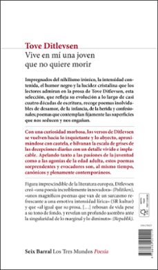 Imagen Secuandaria de Vive en mí una joven que no quiere morir. Abrir galería completa.