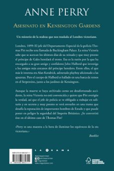 asesinato en kensington gardens (inspector thomas pitt 32)-anne perry-9788466665711