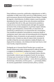el tiempo amarillo-fernando fernan gomez-9788410433021