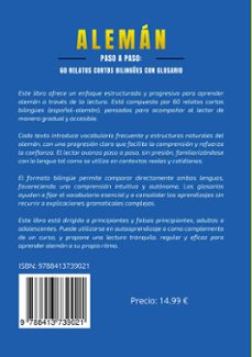 alemán paso a paso: 60 relatos cortos bilingües con glosario-daniel rivas-9788413739021