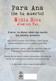 para ana (de tu muerto)-nuria roca-9788467036121