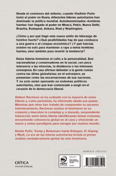 la era de los líderes autoritarios-gideon rachman-9788491996521