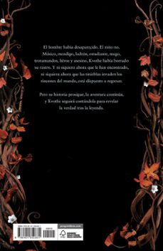 el temor de un hombre sabio (tapa dura) (saga cronica del asesino de reyes 2)-patrick rothfuss-9788401352331