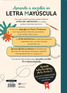 caligrafia en mayusculas con pauta montessori-9788419650931