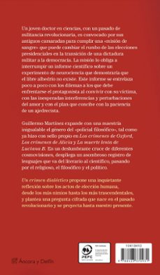 un crimen dialéctico-guillermo martinez-9788423370931