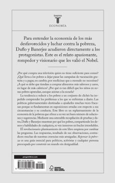 repensar la pobreza: un giro radical en la lucha contra la desigu aldad global-esther duflo-abhijit banerjee-9788430609031