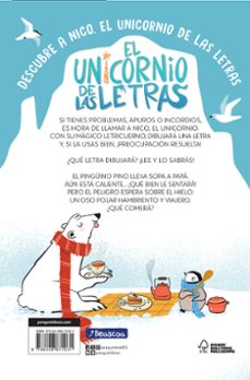 el unicornio de las letras 4 - un pinguino, sopa caliente y un pe ligro sorprendente-begoña oro-9788448871031