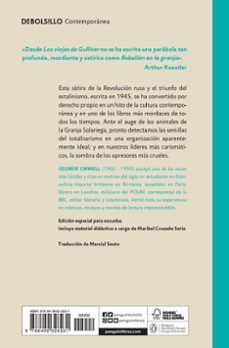 rebelión en la granja  (ed. escolar)-george orwell-9788490328231