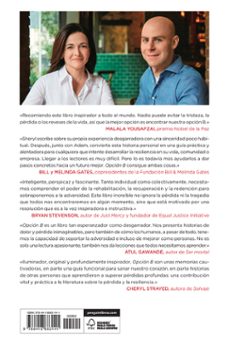 opcion b: afrontar la adversidad, desarrollar la resiliencia y alcanzar la felicidad-adam grant-sheryl sandberg-9788416883141