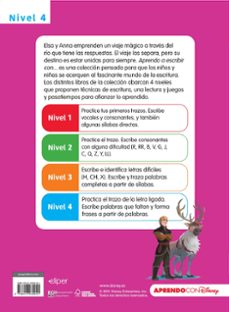 aprendo a escribir con frozen 2 - nivel 4 (aprendo a escribir con disney)-9788418039041