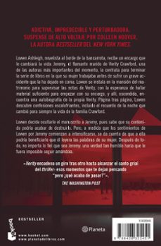verity. la sombra de un engaño (edición tie-in)-colleen hoover-9788408325451