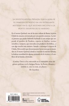 la caja de pandora (un caso de flavia albia, investigadora romana 6)-lindsey davis-9788413141251