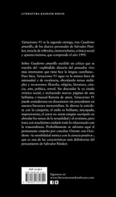 variaciones 95 (diarios de paniker 2)-salvador paniker-9788439731351