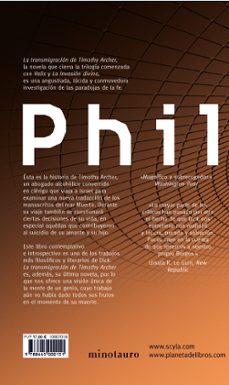 la transmigracion de timothy archer-philip k. dick-9788445000151