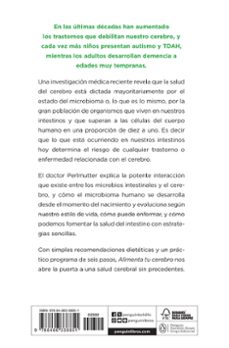 alimenta tu cerebro: el poder de la flora intestinal para curar y proteger tu cerebro de por vida-david perlmutter-9788466338851