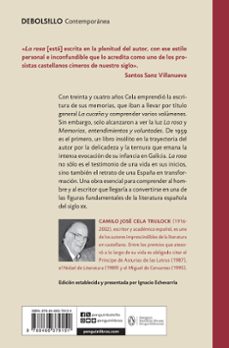 la rosa-camilo jose cela-9788466379151