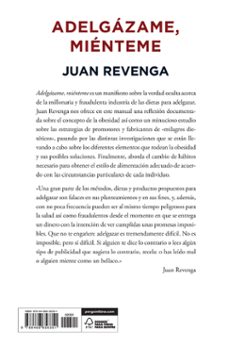 adelgazame, mienteme-juan revenga frauca-9788466656351