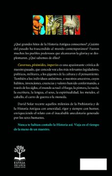 cavernas, piramides, imperios: el pasado del hombre como nunca te lo habian contado-david solar-9788467033151