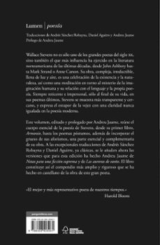 poesia reunida-wallace stevens-9788426425461