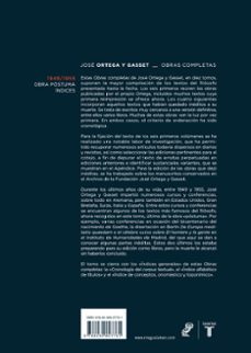 obras completas: jose ortega y gasset, tomo x (1949-1955). obra p ostuma-jose ortega y gasset-9788430607761